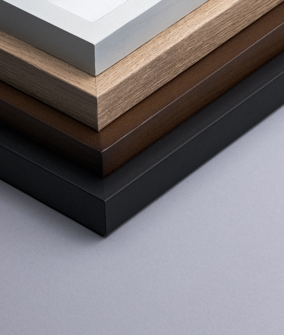 Premium Poster mit Holzrahmen