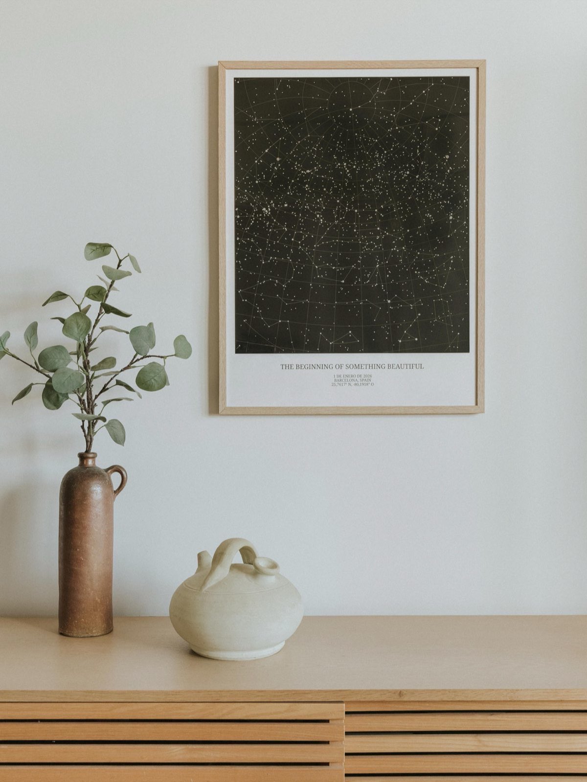 Gerahmtes Poster